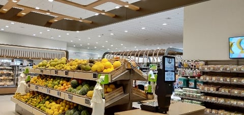 bilancia pesa alimenti supermercato