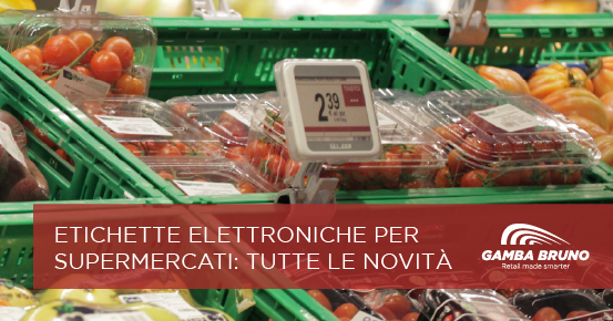 etichette elettroniche per supermercati