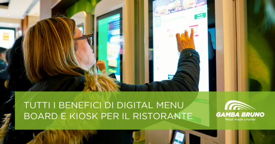 digital menu